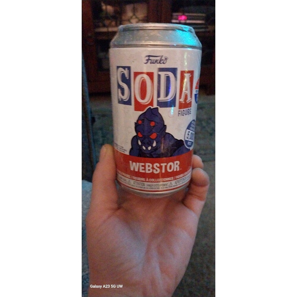 Funko Soda Webstor – Factory Sealed Case of 6 – Limited 5,000 – Guaranteed Chase - Picture 4 of 10